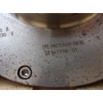 L 470 mm D 215 mm Roestvrij staal, Van der Graaf . TM215A40-0610. UNUSED.